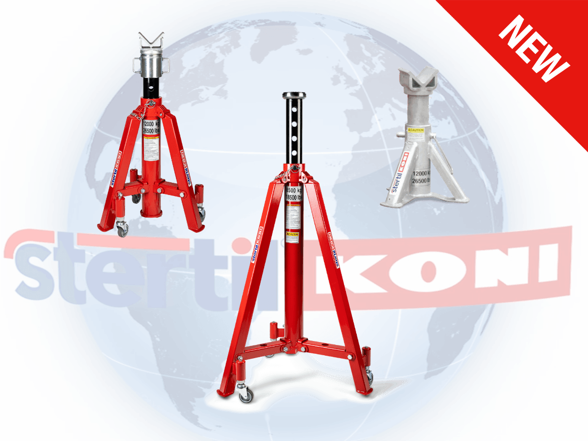 New Stertil-Koni Axle Stands
