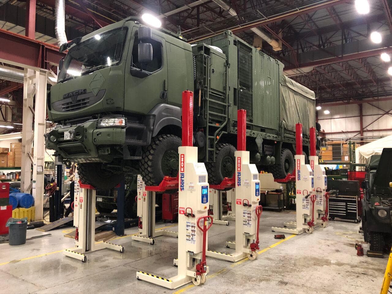 Multiple axle configurations