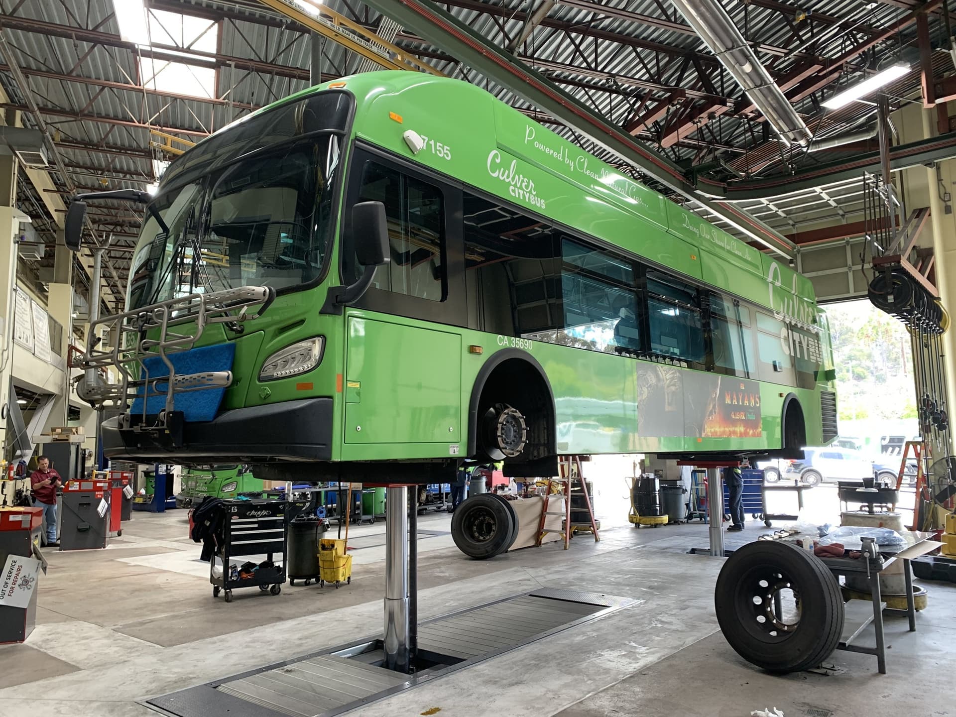 (Electric) bus maintenance