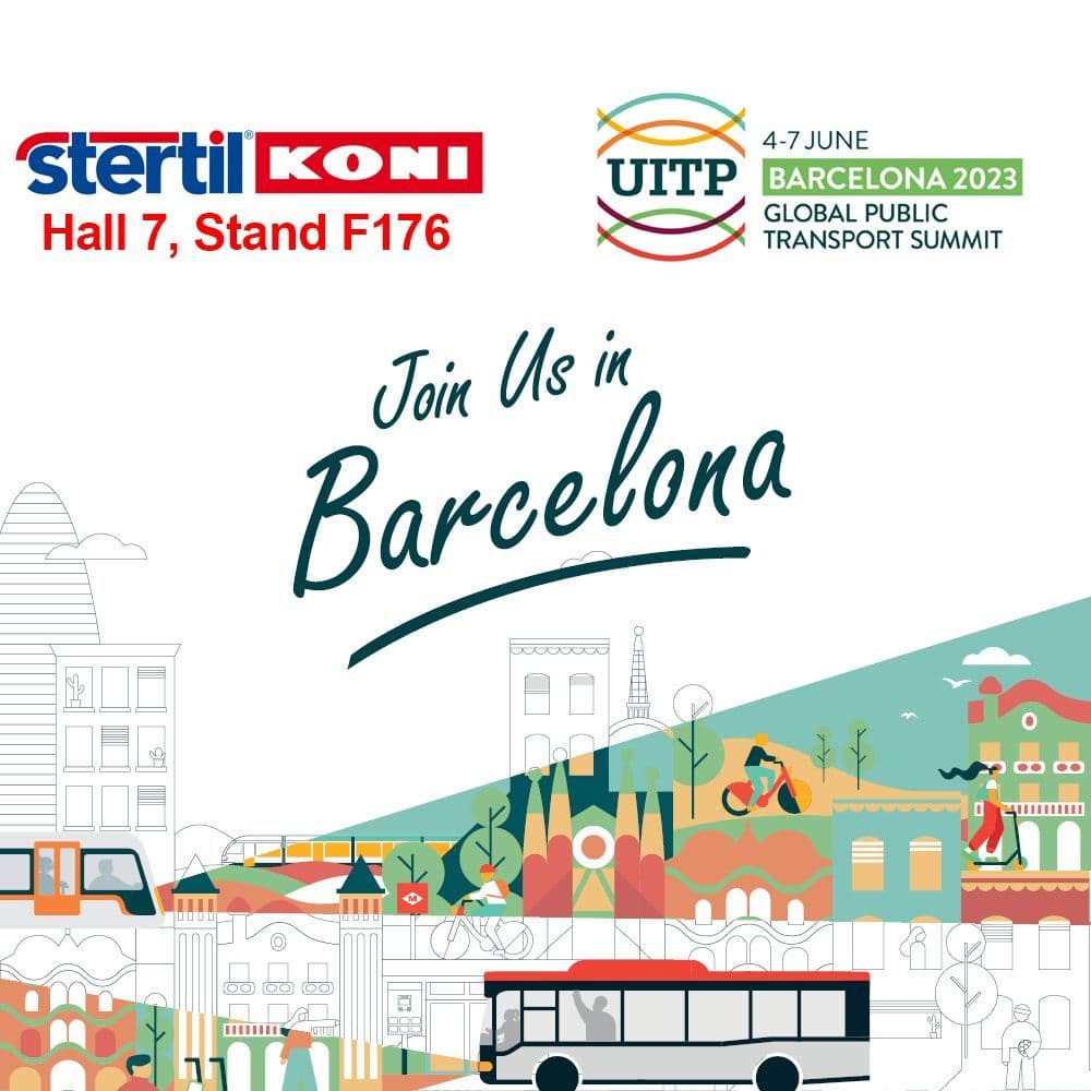 Stertil-Koni at UITP Global Public Transport Summit 2023