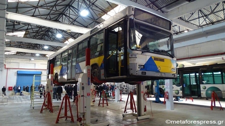 Major Public Transport Workshop choose mobile columns