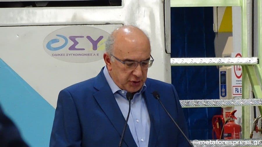 Deputy Minister in charge of Transport matters, Michalis Papadopoulos