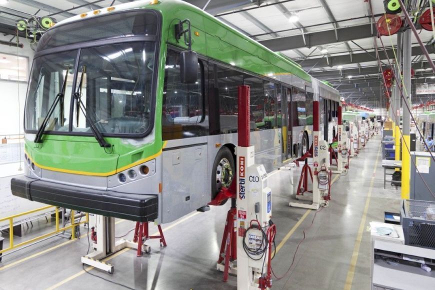 Mobile Column Lifts for BYD bus manufacturer