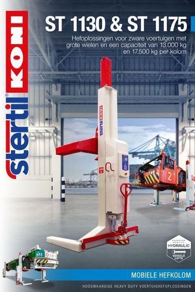 Brochure Stertil-Koni mobiele hefkolommen ST 1130 - ST 1175