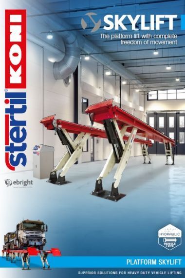 Brochure Stertil-Koni plfatform hefbruggen SKYLIFT