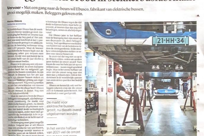Stertil-Koni vehicle lifts for electric bus market