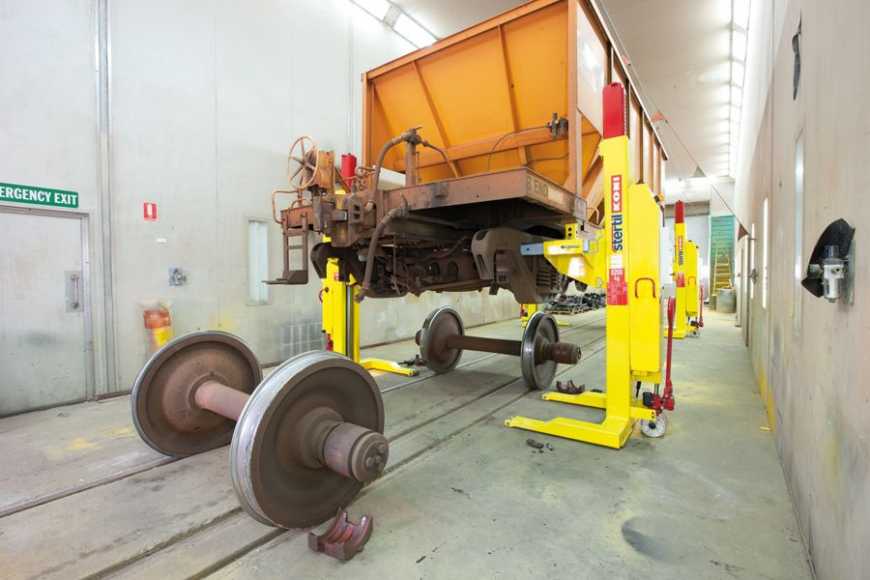 Stertil-Koni Rail Freight Wagonlift