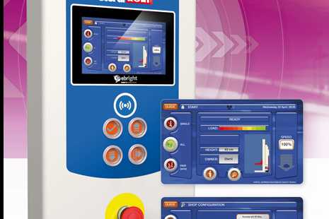 ebright Smart Control Systeem touchscreen bediening van Stertil-Koni mobiele hefkolommen